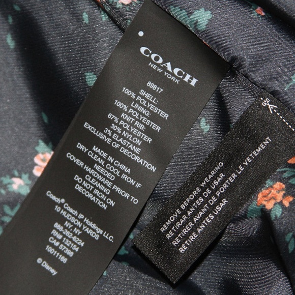 NWT COACH X Disney Dumbo Souvenir Jacket - RARE - Picture 7 of 7